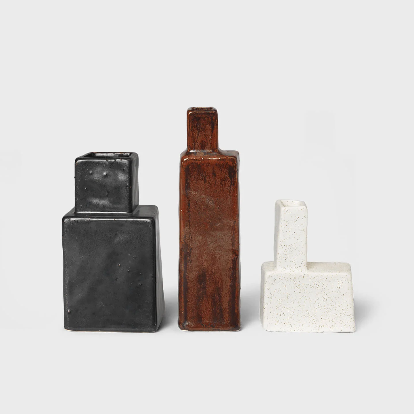 Koa Small Vases (Set of 3) 2 Koa Small Vases (Set of 3)