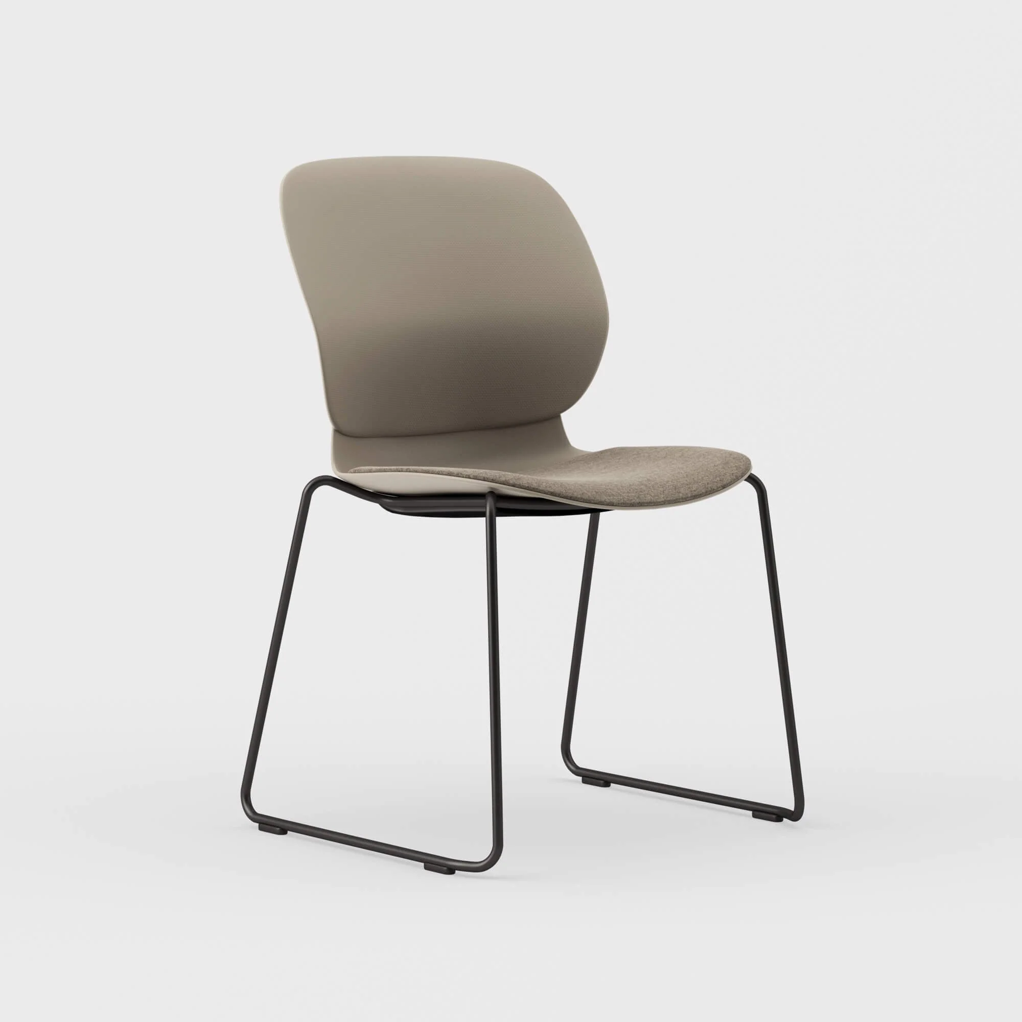 Maari Chair Sled Base with Upholstered Seat 14 Maari Chair Sled Base with Upholstered Seat