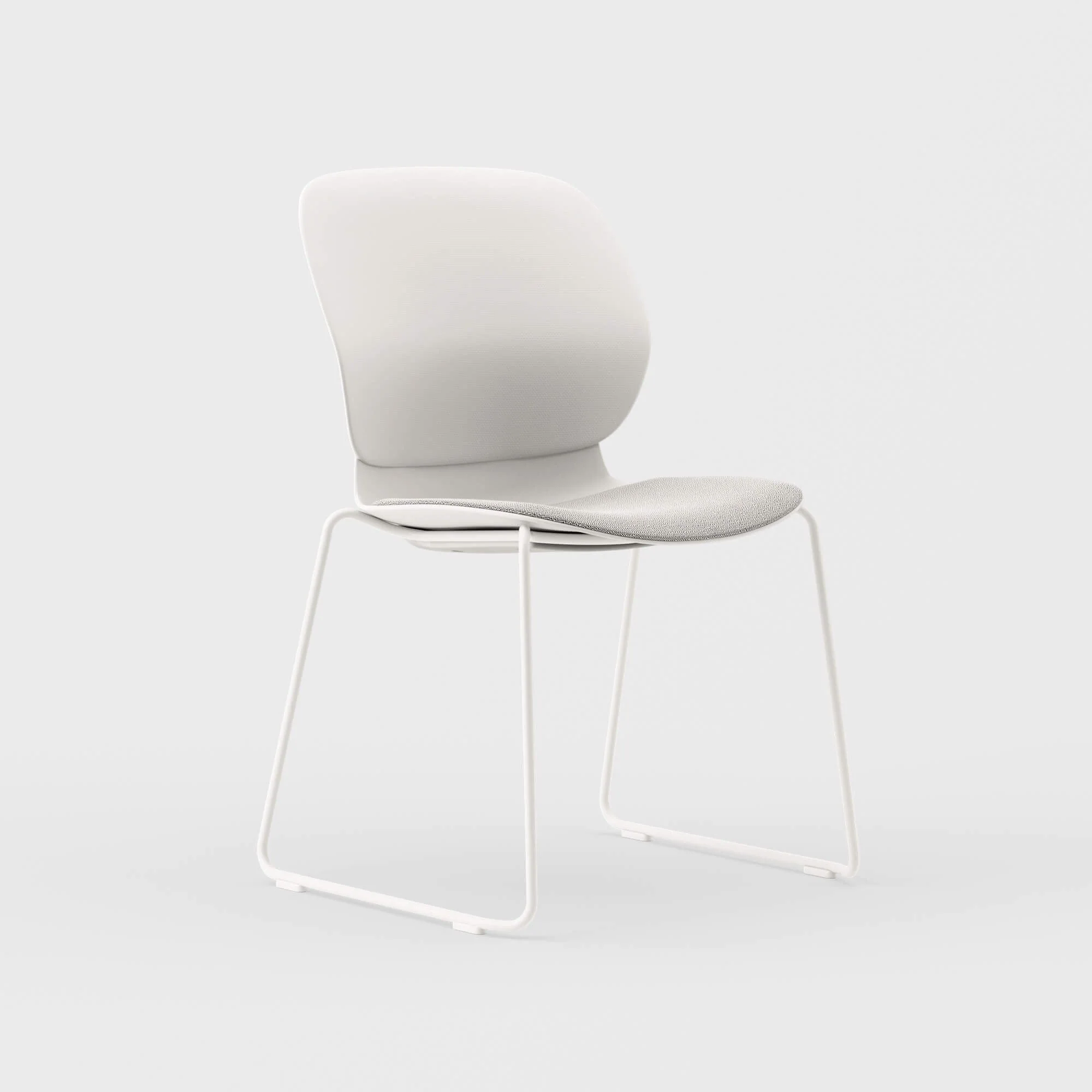 Maari Chair Sled Base with Upholstered Seat 5 Maari Chair Sled Base with Upholstered Seat