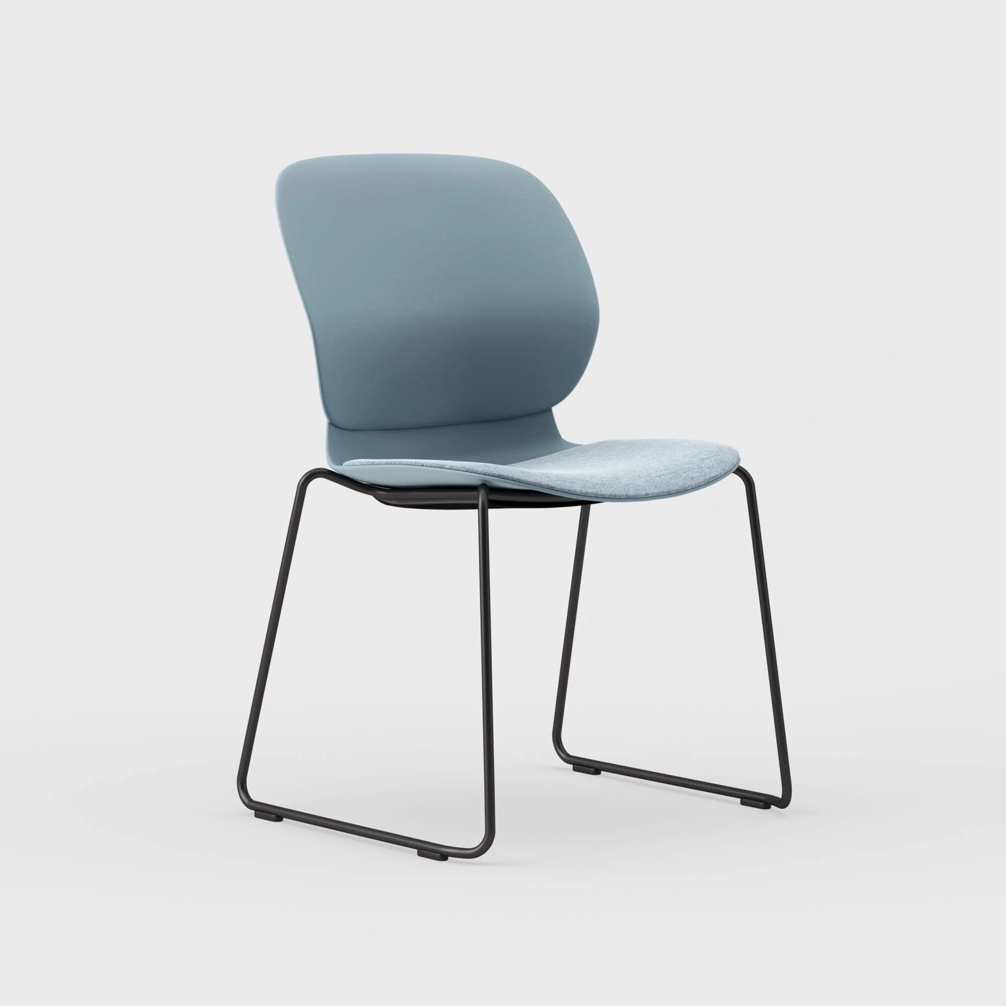Maari Chair Sled Base with Upholstered Seat 6 Maari Chair Sled Base with Upholstered Seat