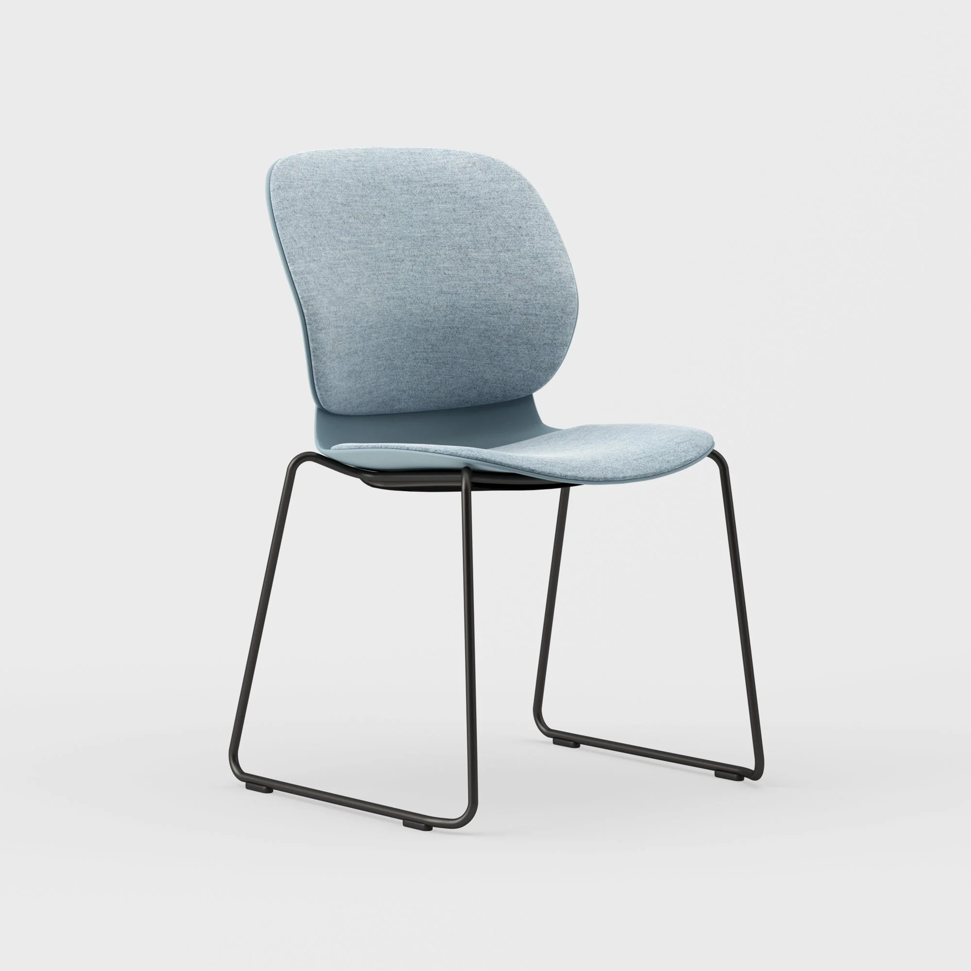 Maari Upholstered Chair with Sled Base 6 Maari Upholstered Chair with Sled Base