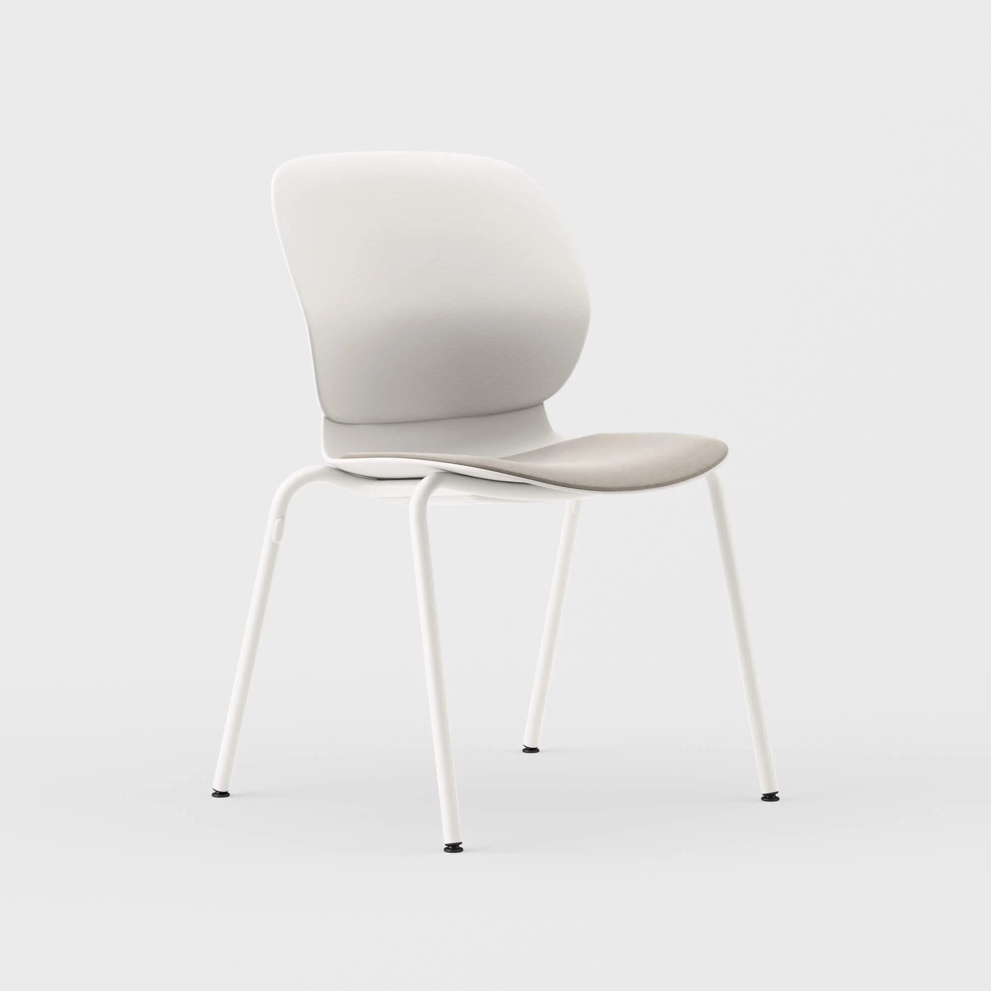 Maari Chair 4-Leg Base with Upholstered Seat 2 Maari Chair 4-Leg Base with Upholstered Seat