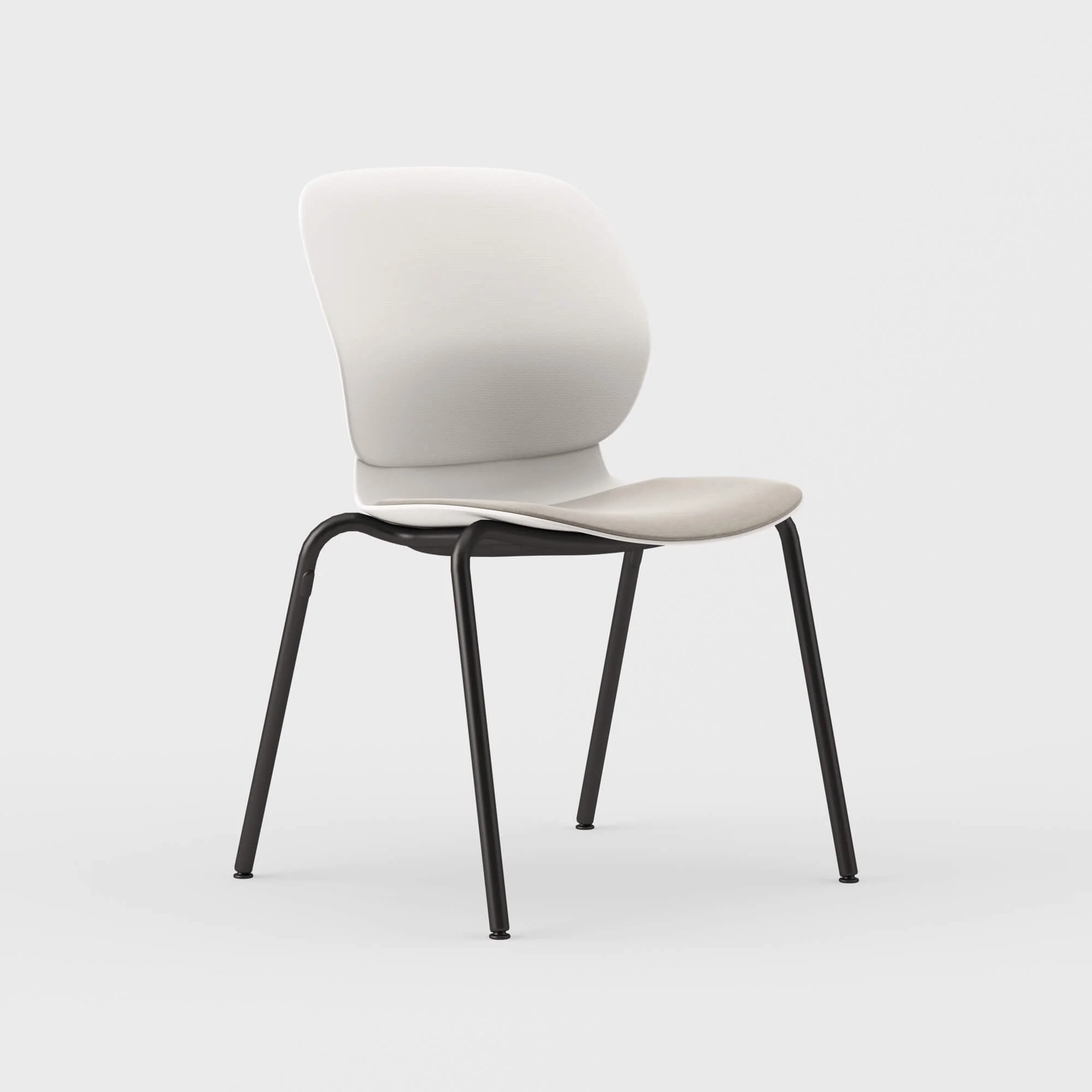 Maari Chair 4-Leg Base with Upholstered Seat 4 Maari Chair 4-Leg Base with Upholstered Seat