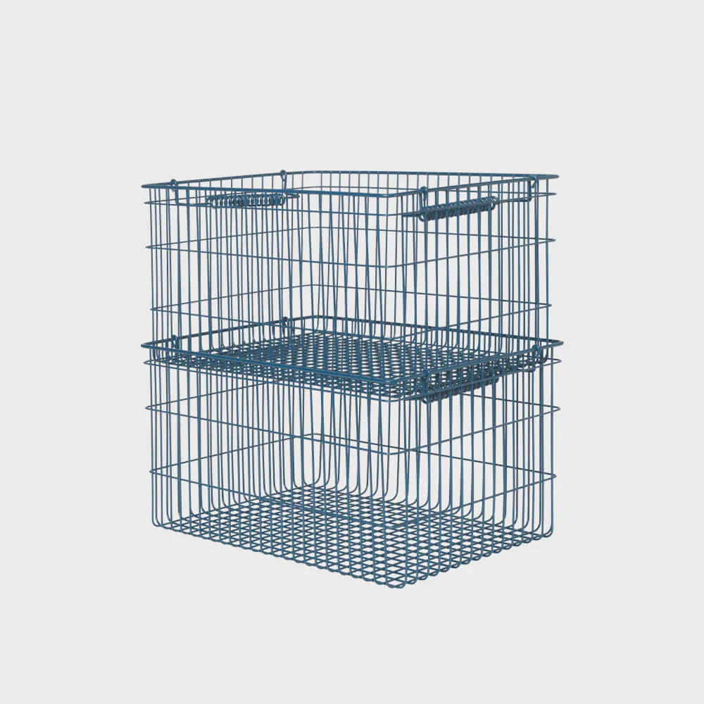 Cala Stackable Baskets (Set of 2) 3 Cala Stackable Baskets (Set of 2)