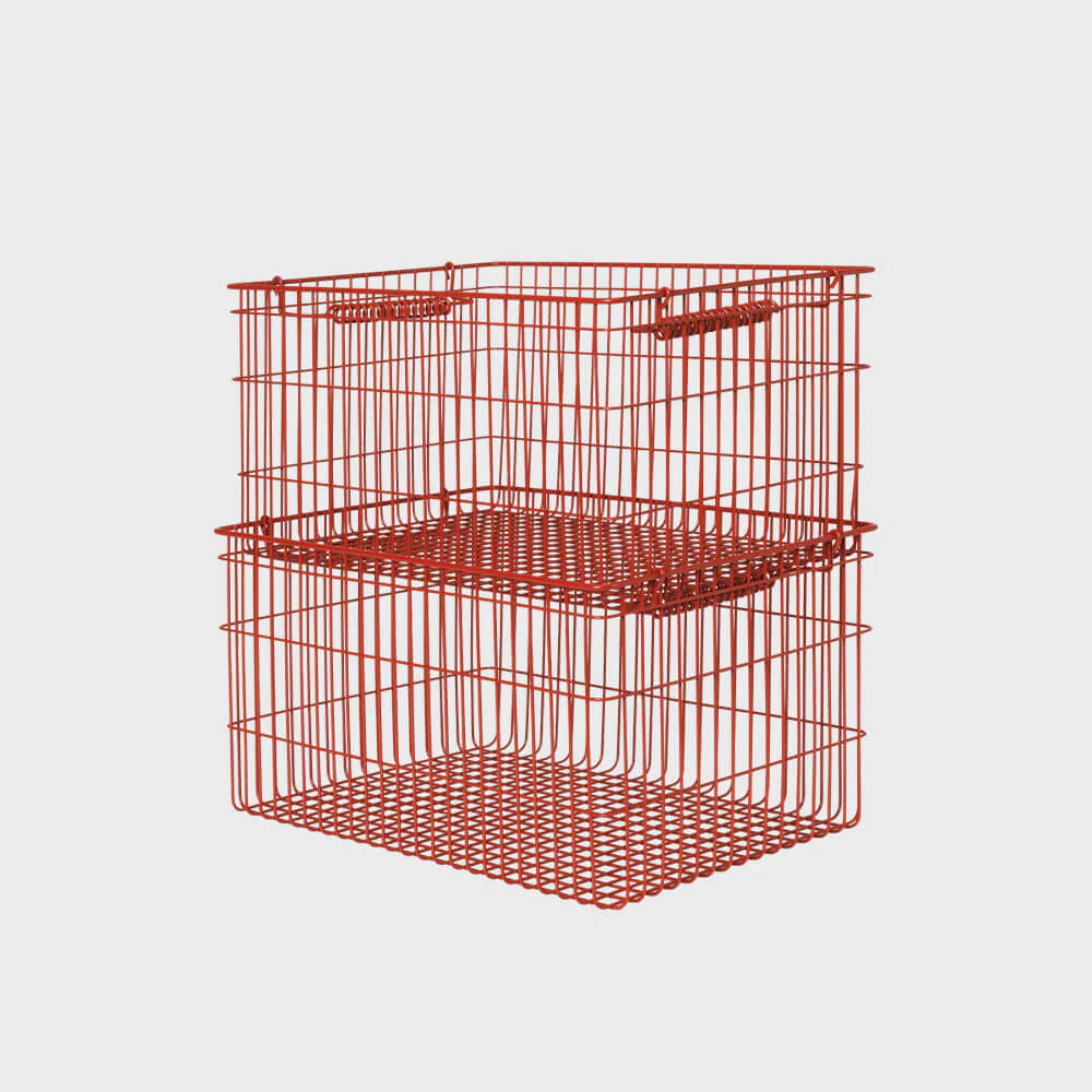 Cala Stackable Baskets (Set of 2) 4 Cala Stackable Baskets (Set of 2)