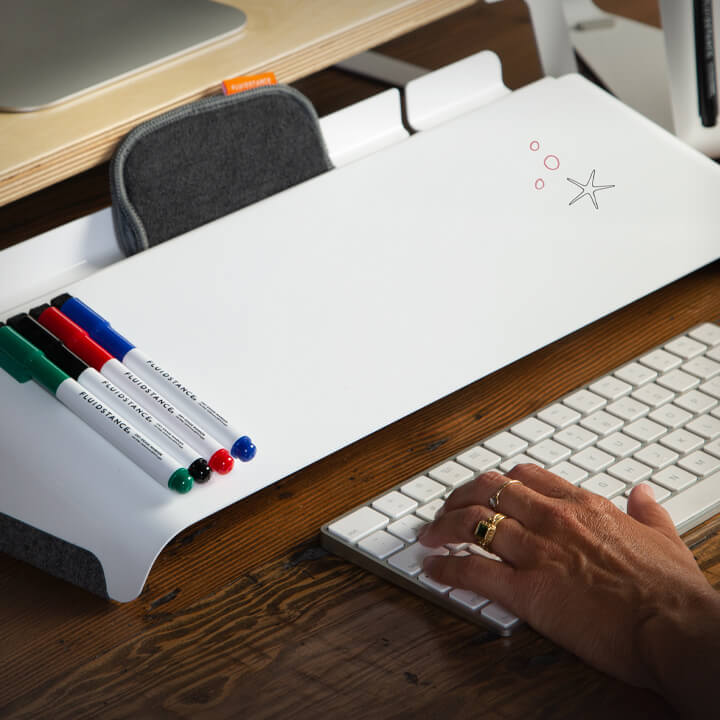 Slope™ Desk Whiteboard 4 Slope™ Desk Whiteboard
