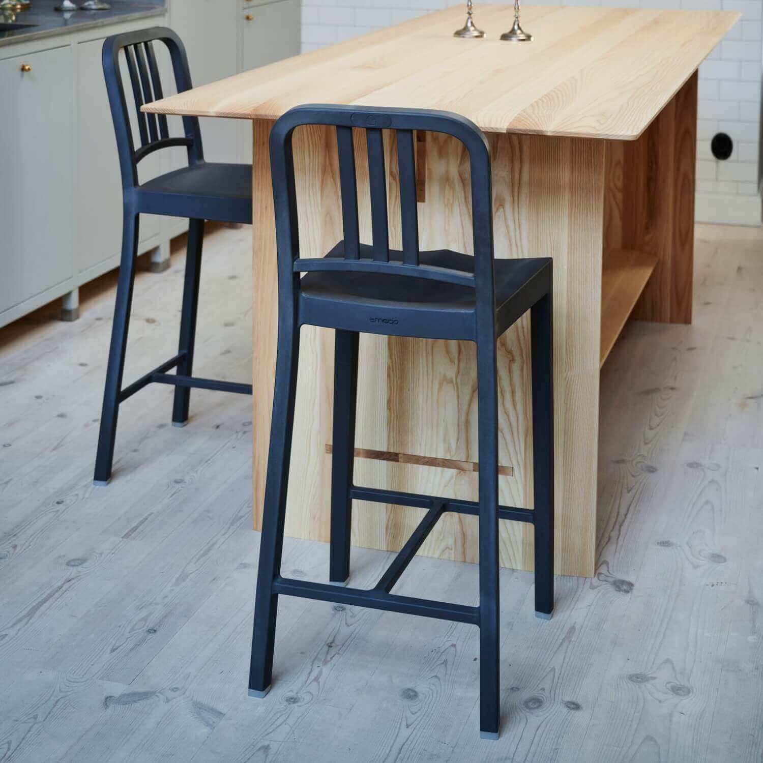 111 Navy Stool 2 111 Navy Stool