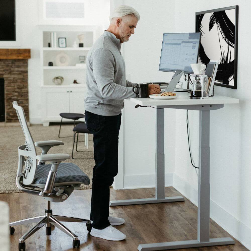 Upside Sit-to-Stand Desk Base 3 Upside Sit-to-Stand Desk Base