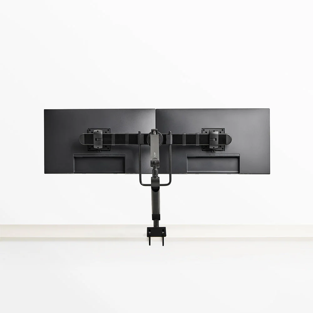 Belong Monitor Arm with Dual-Mount Crossbar