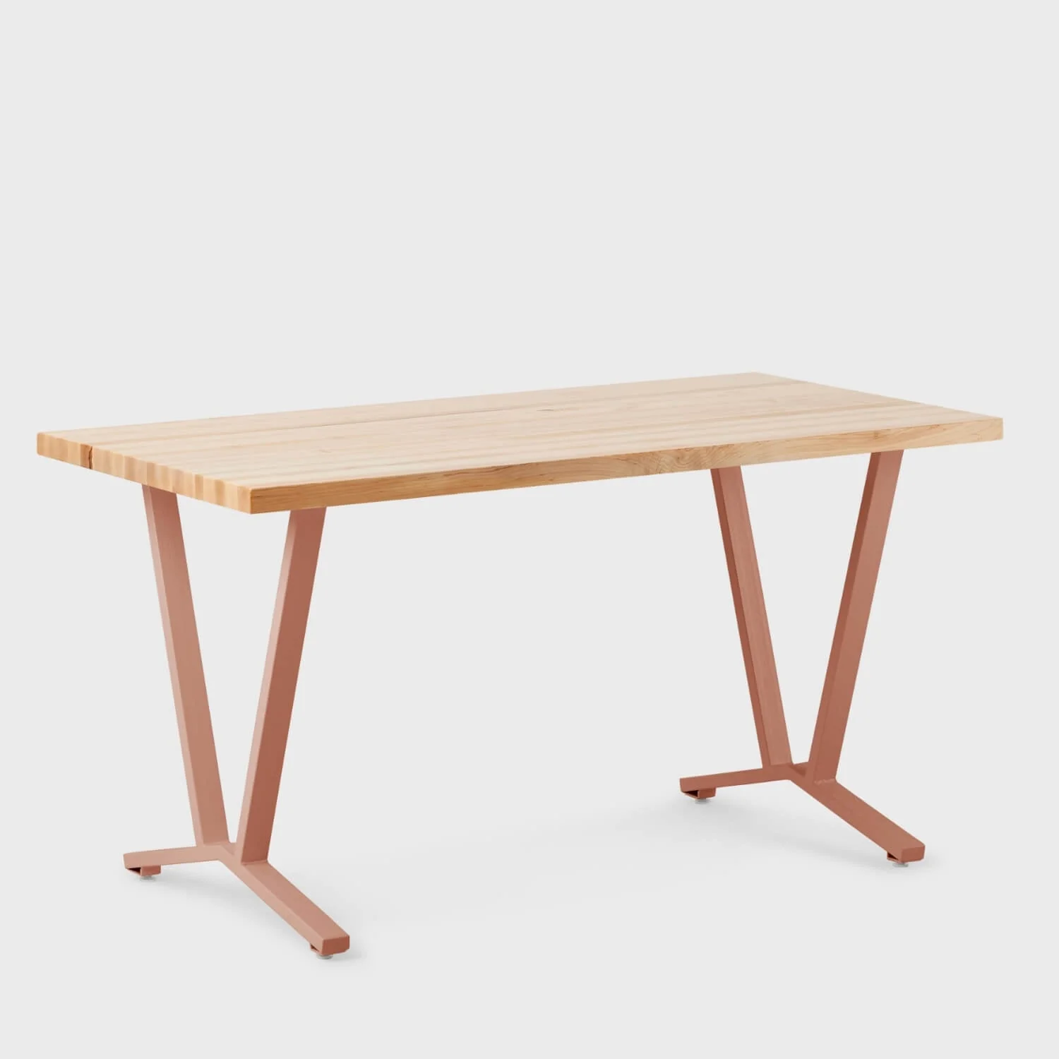 Elements Wood Top Flare Leg Desk 22 Elements Wood Top Flare Leg Desk