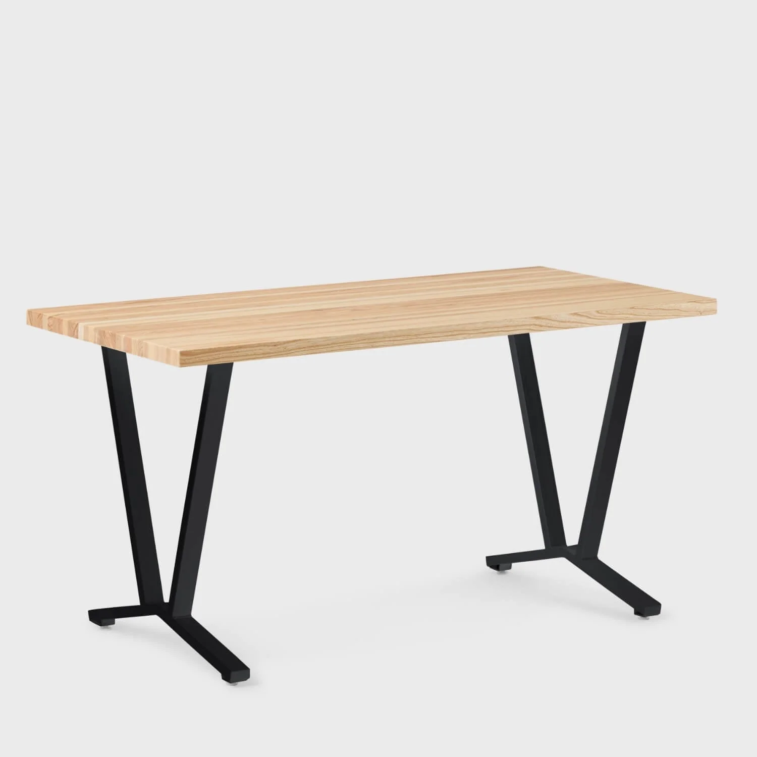 Elements Wood Top Flare Leg Desk 32 Elements Wood Top Flare Leg Desk