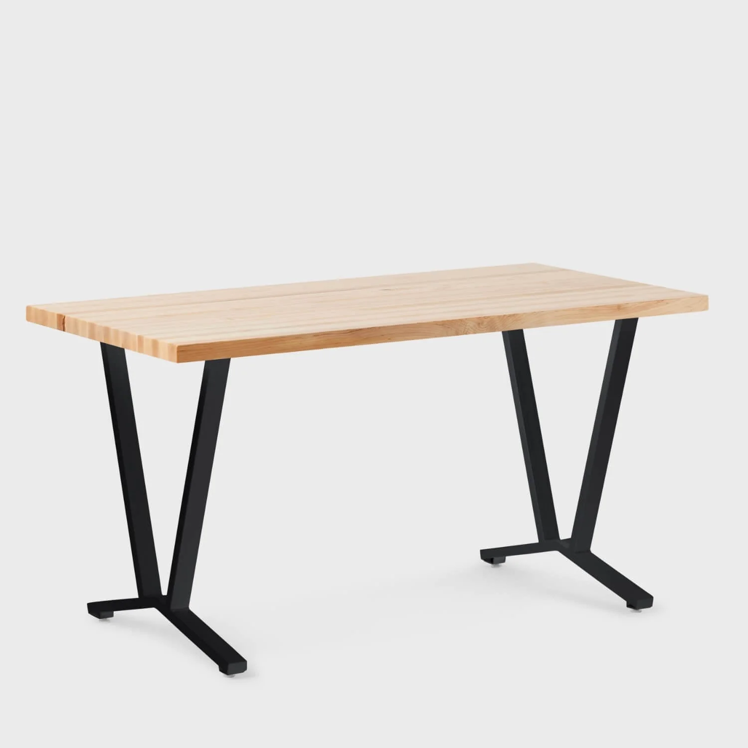 Elements Wood Top Flare Leg Desk 50 Elements Wood Top Flare Leg Desk