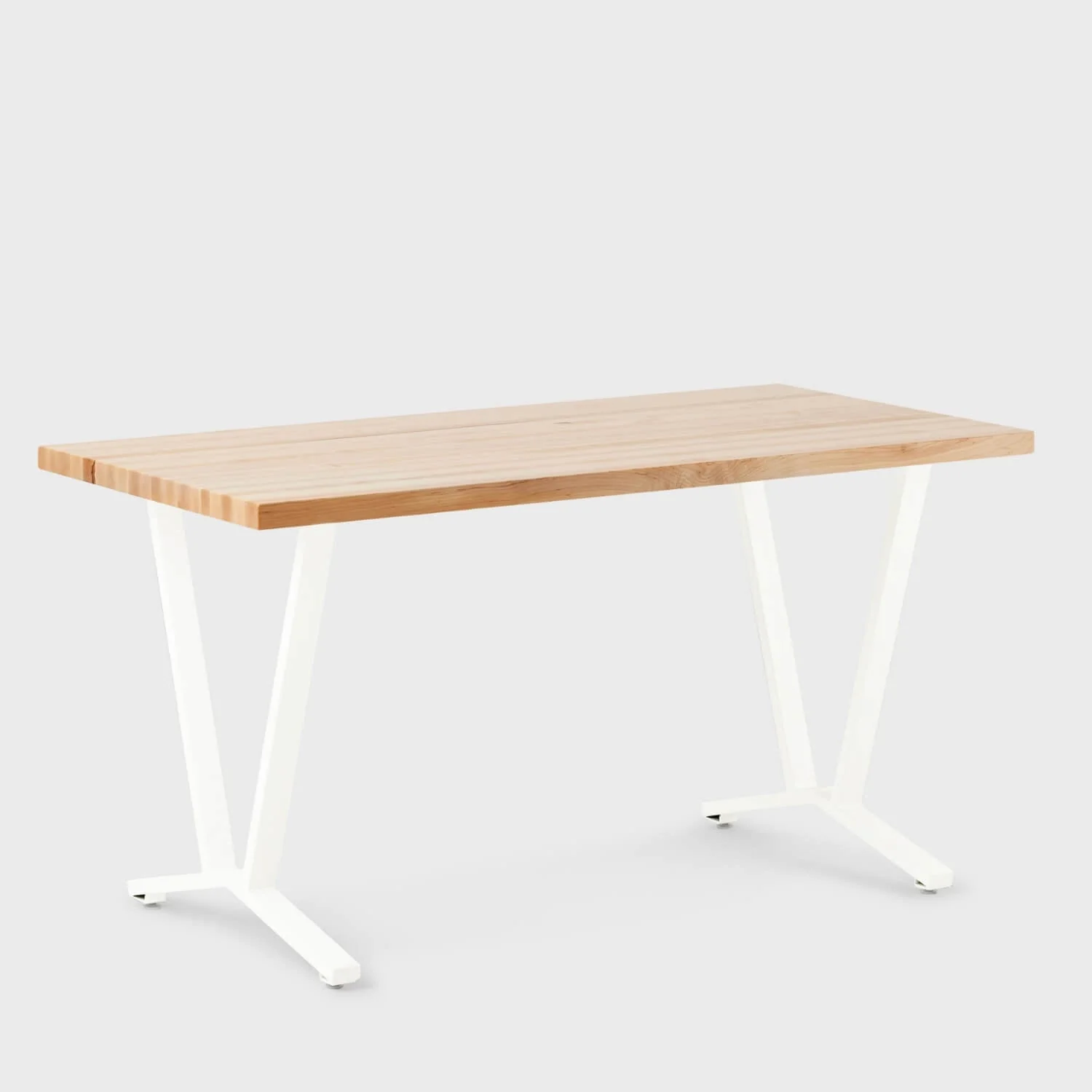 Elements Wood Top Flare Leg Desk 51 Elements Wood Top Flare Leg Desk