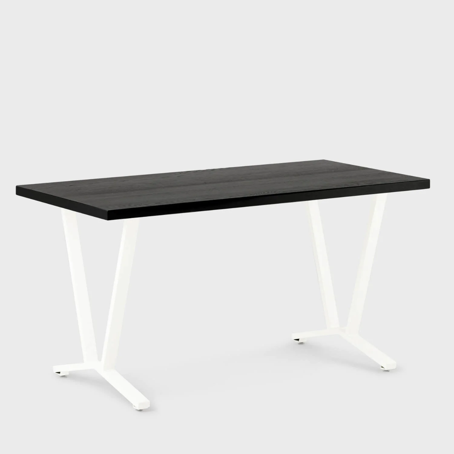 Elements Wood Top Flare Leg Desk 9 Elements Wood Top Flare Leg Desk