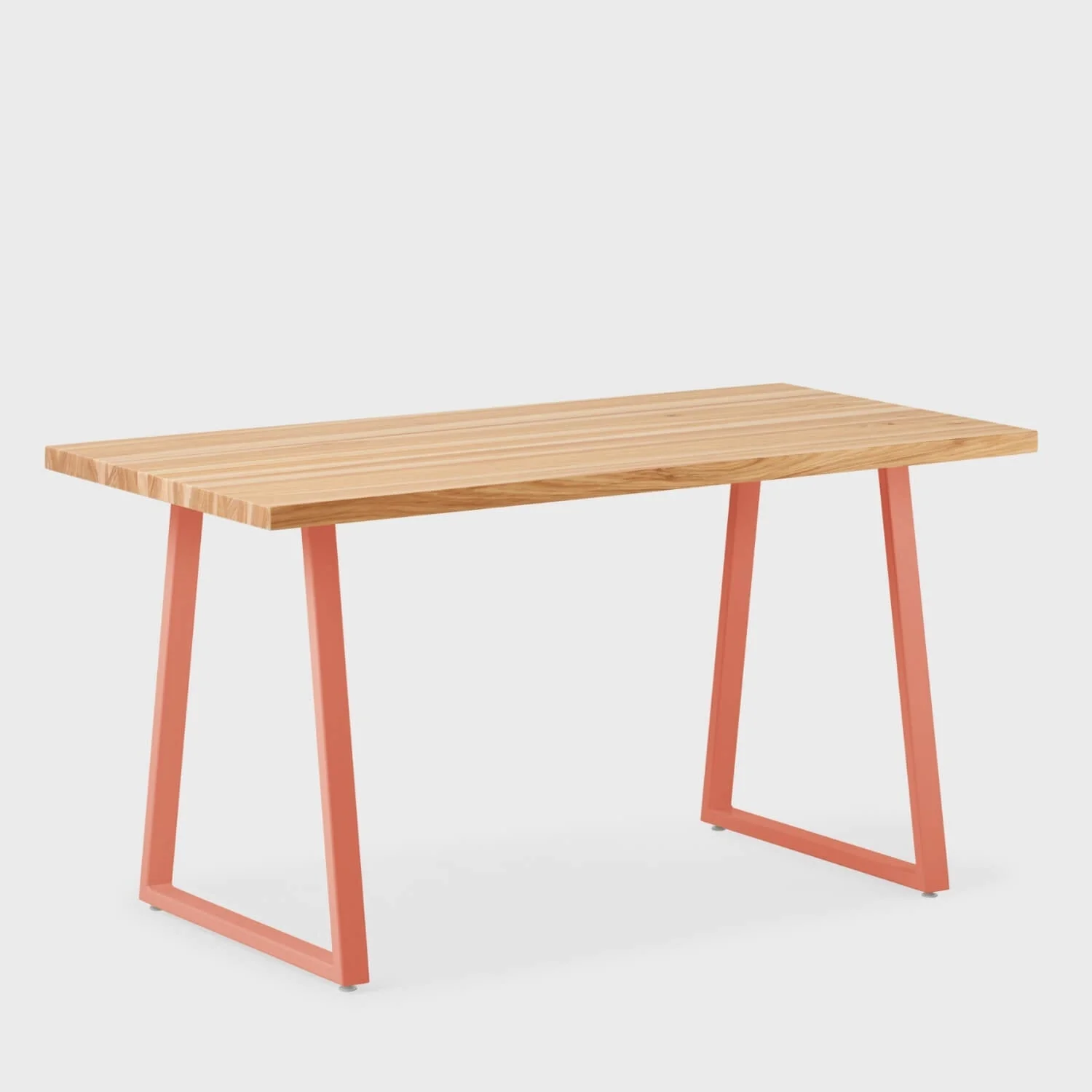 Elements Wood Top Wide Leg Desk 59 Elements Wood Top Wide Leg Desk