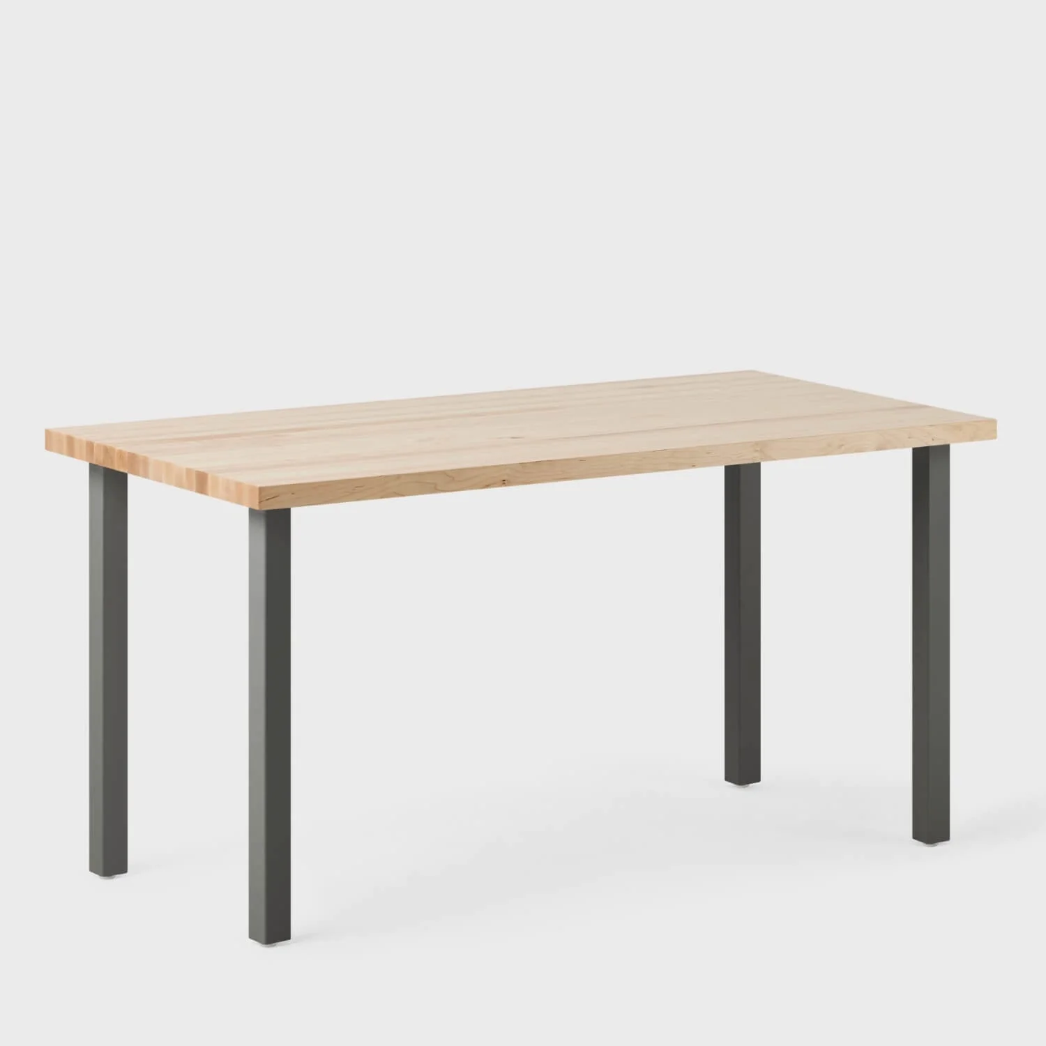 Elements Wood Top Skinny Leg Desk 55 Elements Wood Top Skinny Leg Desk