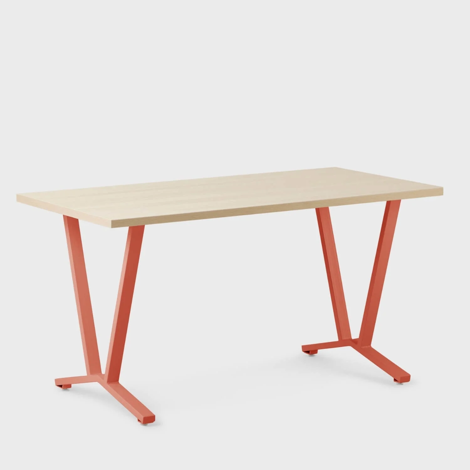Elements Laminate Top Flare Leg Desk 4 Elements Laminate Top Flare Leg Desk