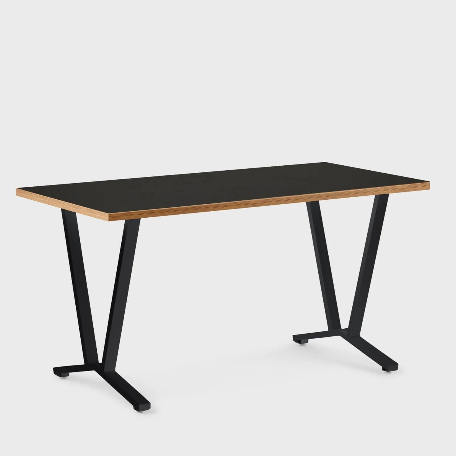 Elements Laminate Top Flare Leg Desk 56 Elements Laminate Top Flare Leg Desk