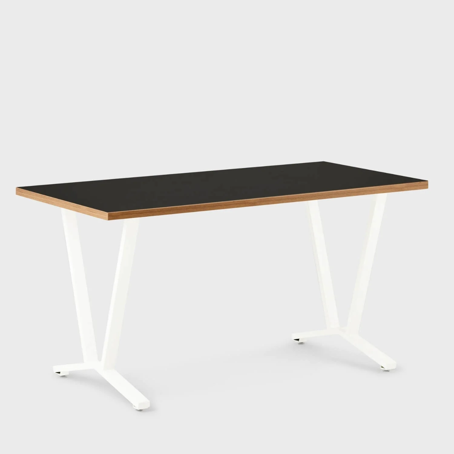 Elements Laminate Top Flare Leg Desk 57 Elements Laminate Top Flare Leg Desk