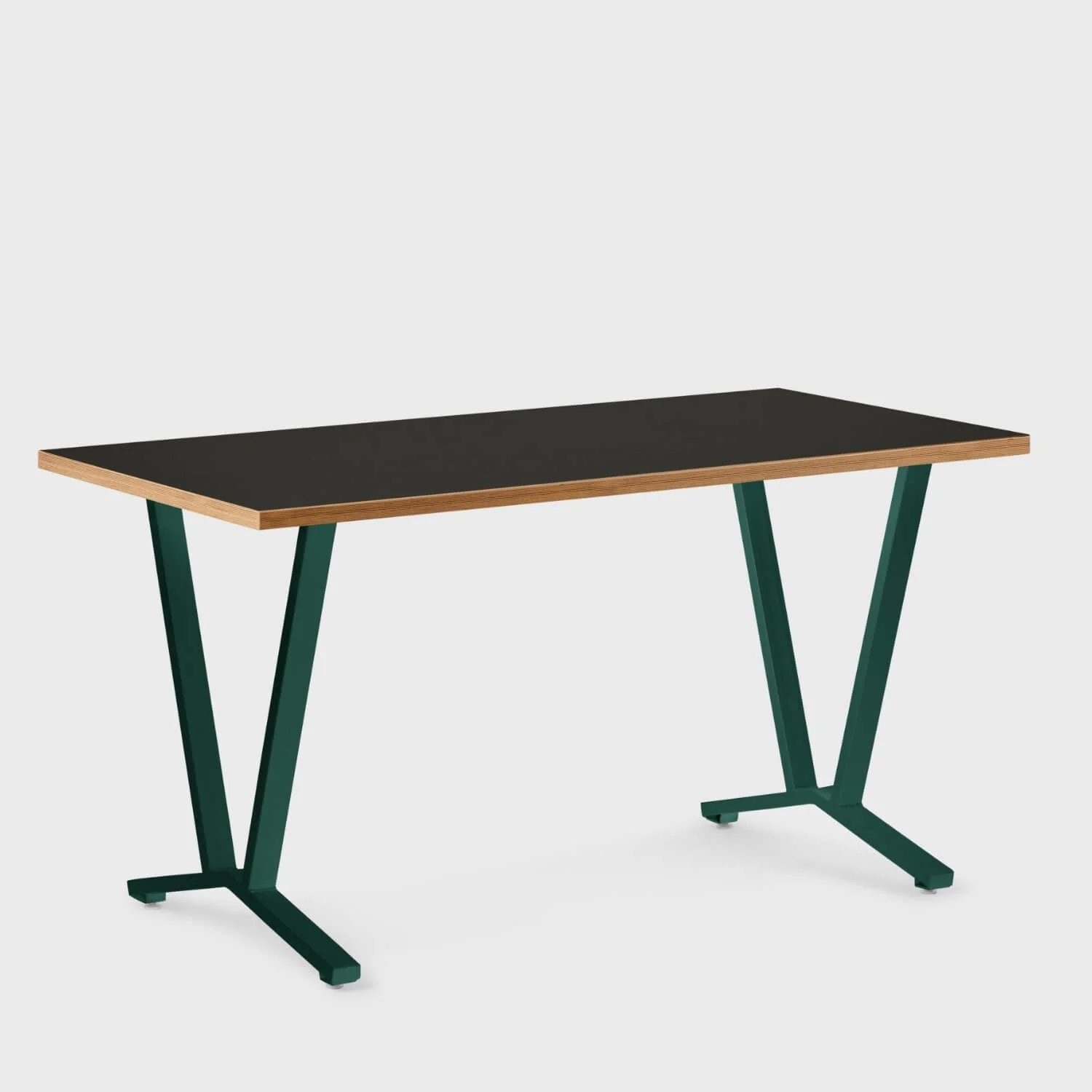 Elements Laminate Top Flare Leg Desk 59 Elements Laminate Top Flare Leg Desk