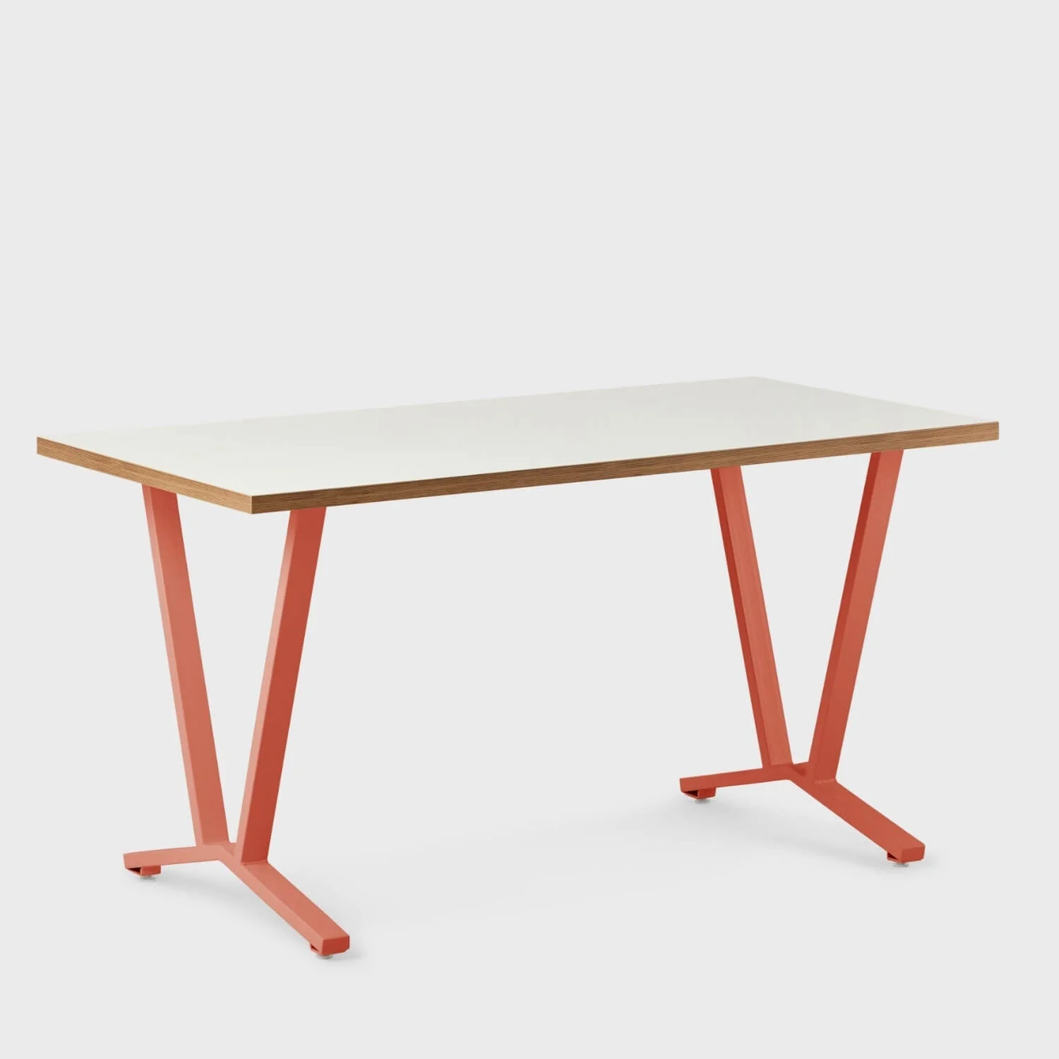 Elements Laminate Top Flare Leg Desk 68 Elements Laminate Top Flare Leg Desk