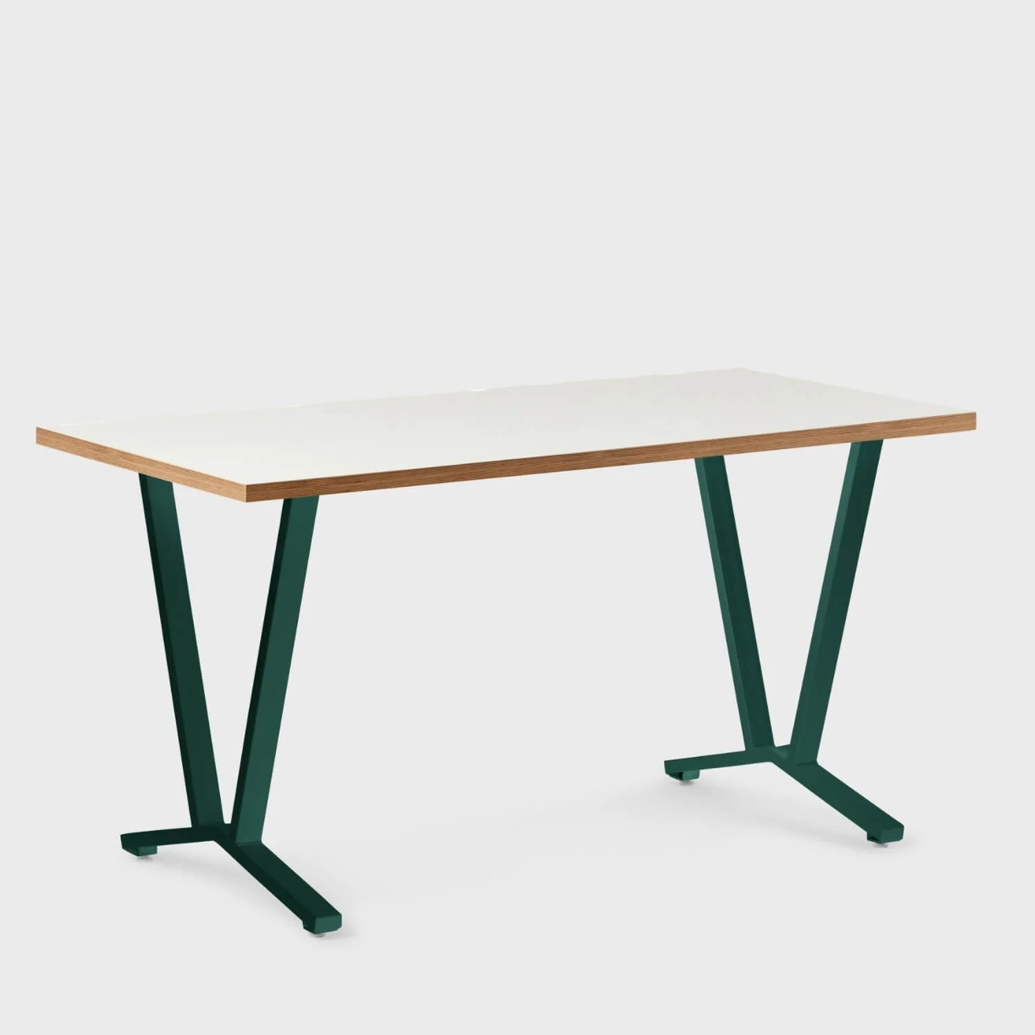Elements Laminate Top Flare Leg Desk 69 Elements Laminate Top Flare Leg Desk