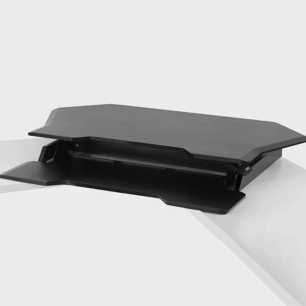 WorkFit Corner Standing Desk Converter 2 WorkFit Corner Standing Desk Converter