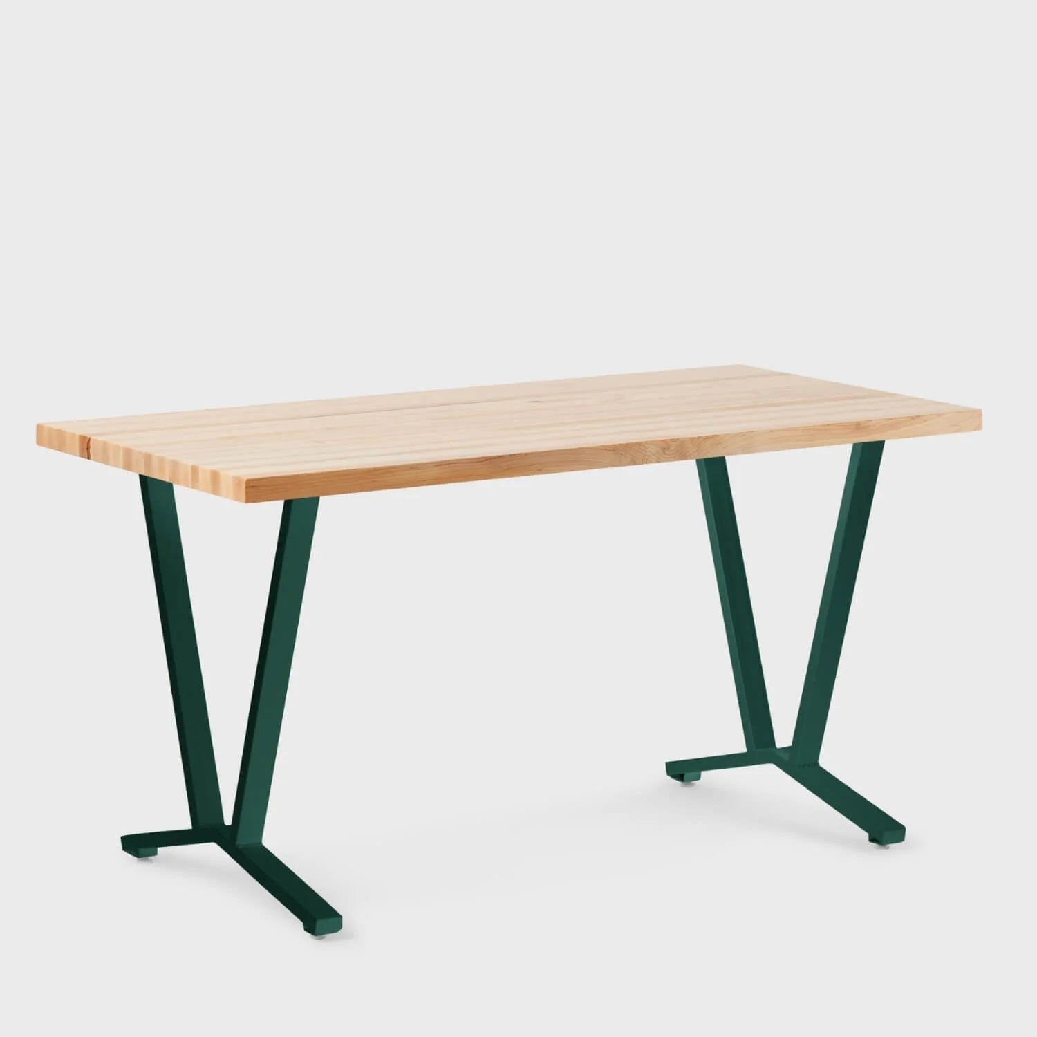 Elements Wood Top Flare Leg Desk 19 Elements Wood Top Flare Leg Desk