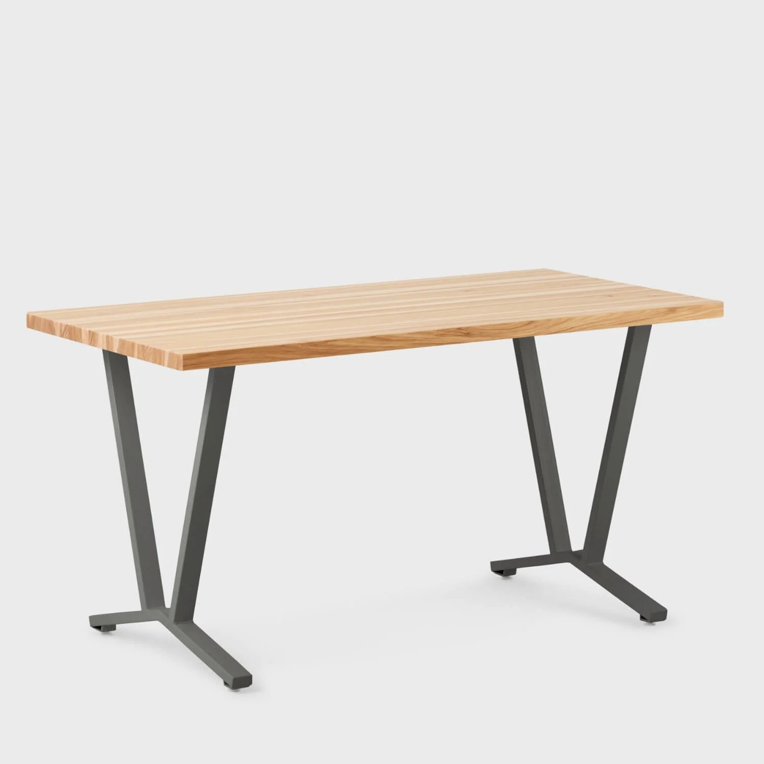 Elements Wood Top Flare Leg Desk 25 Elements Wood Top Flare Leg Desk