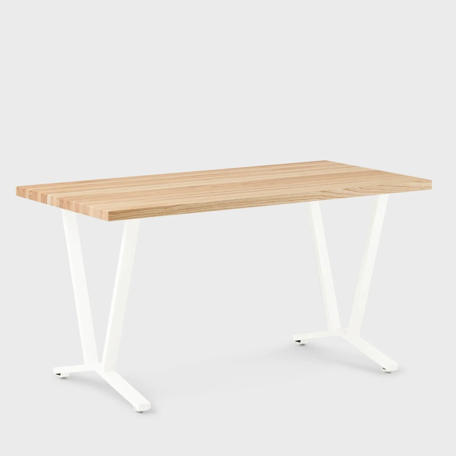Elements Wood Top Flare Leg Desk 27 Elements Wood Top Flare Leg Desk