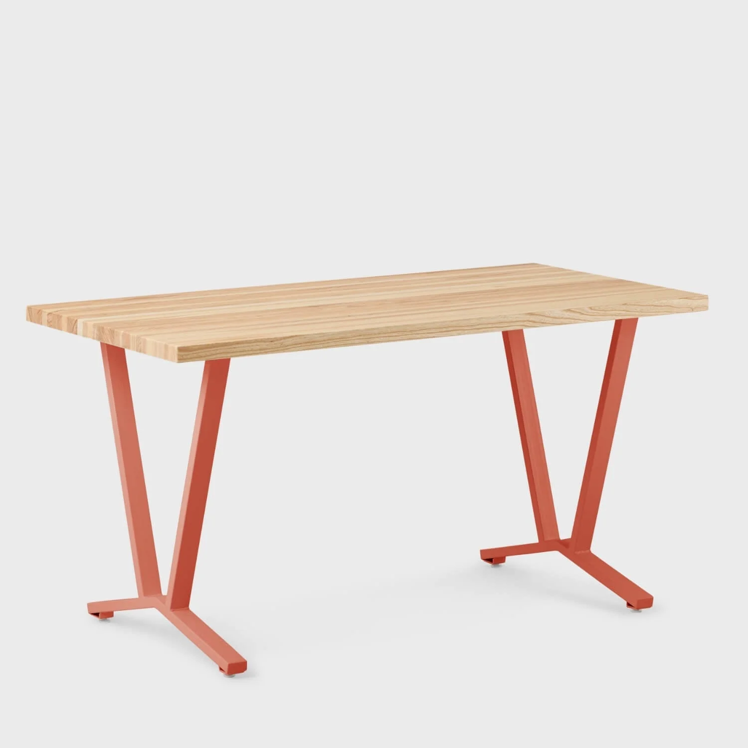 Elements Wood Top Flare Leg Desk 28 Elements Wood Top Flare Leg Desk
