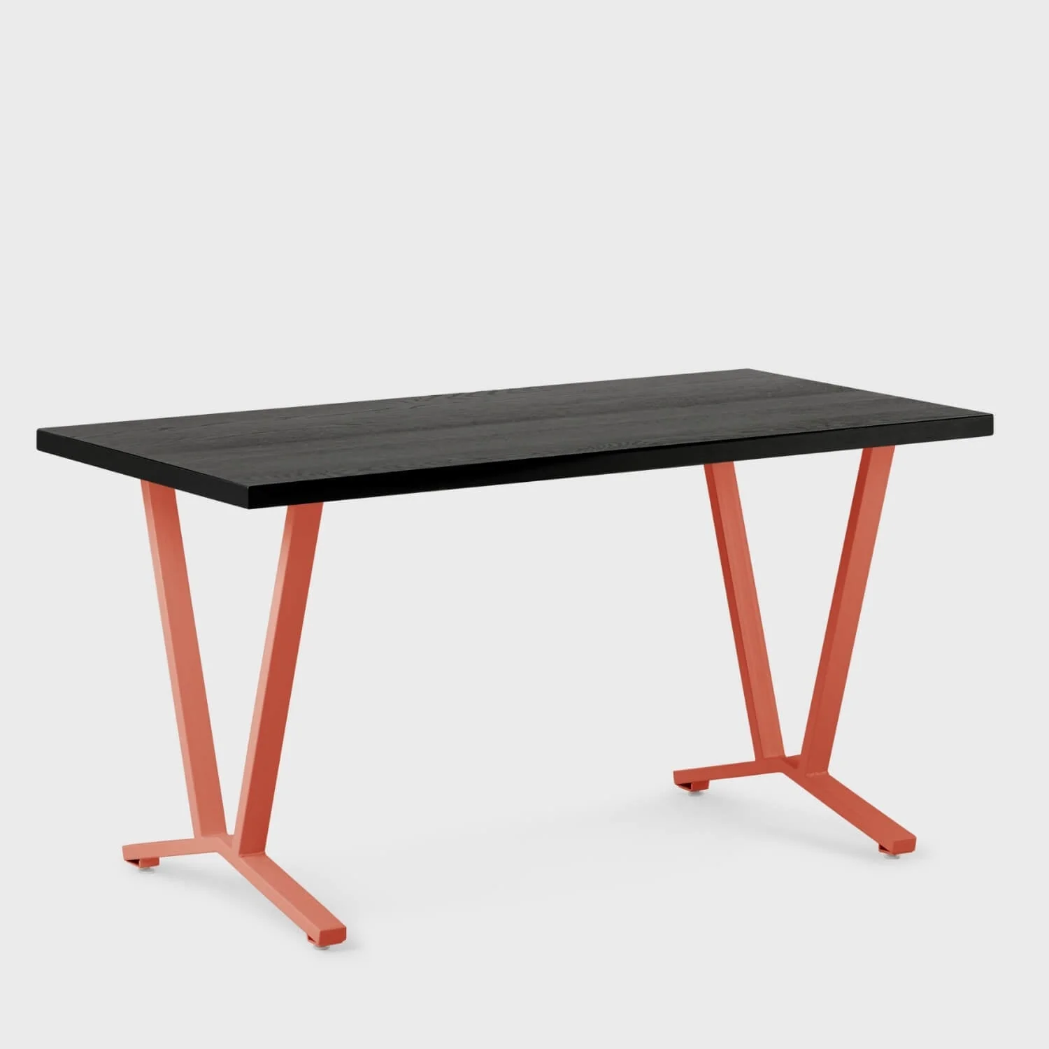 Elements Wood Top Flare Leg Desk 33 Elements Wood Top Flare Leg Desk