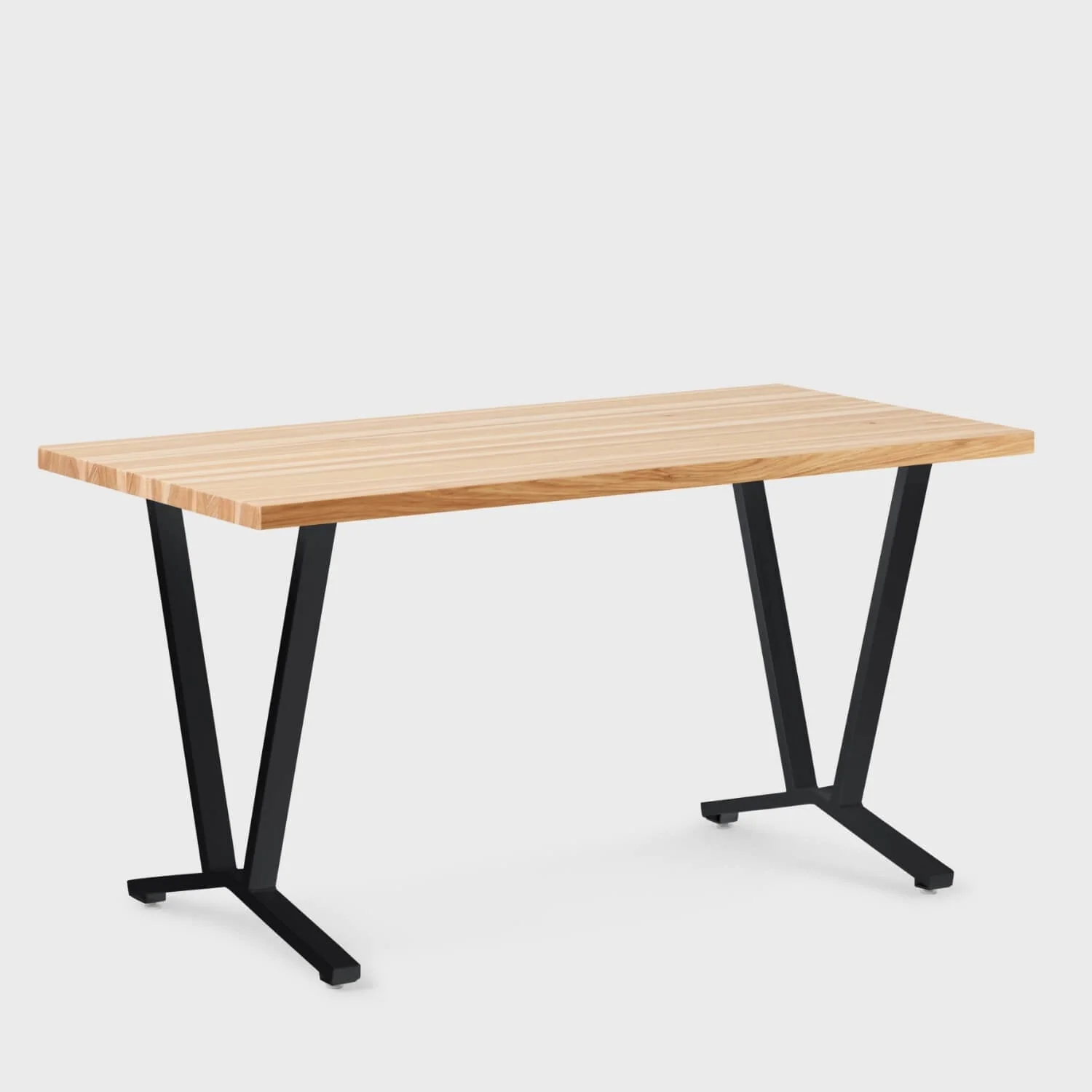 Elements Wood Top Flare Leg Desk 46 Elements Wood Top Flare Leg Desk