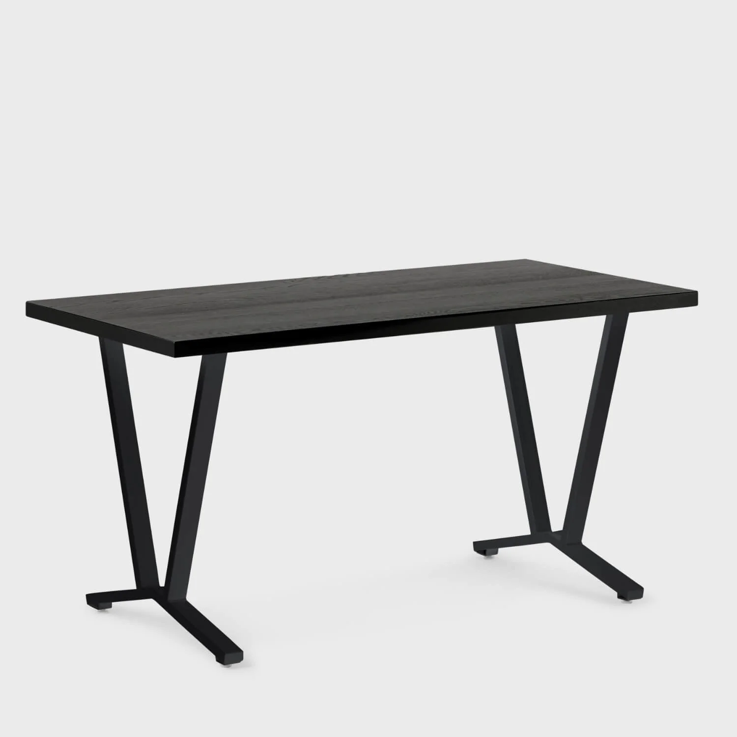Elements Wood Top Flare Leg Desk 7 Elements Wood Top Flare Leg Desk