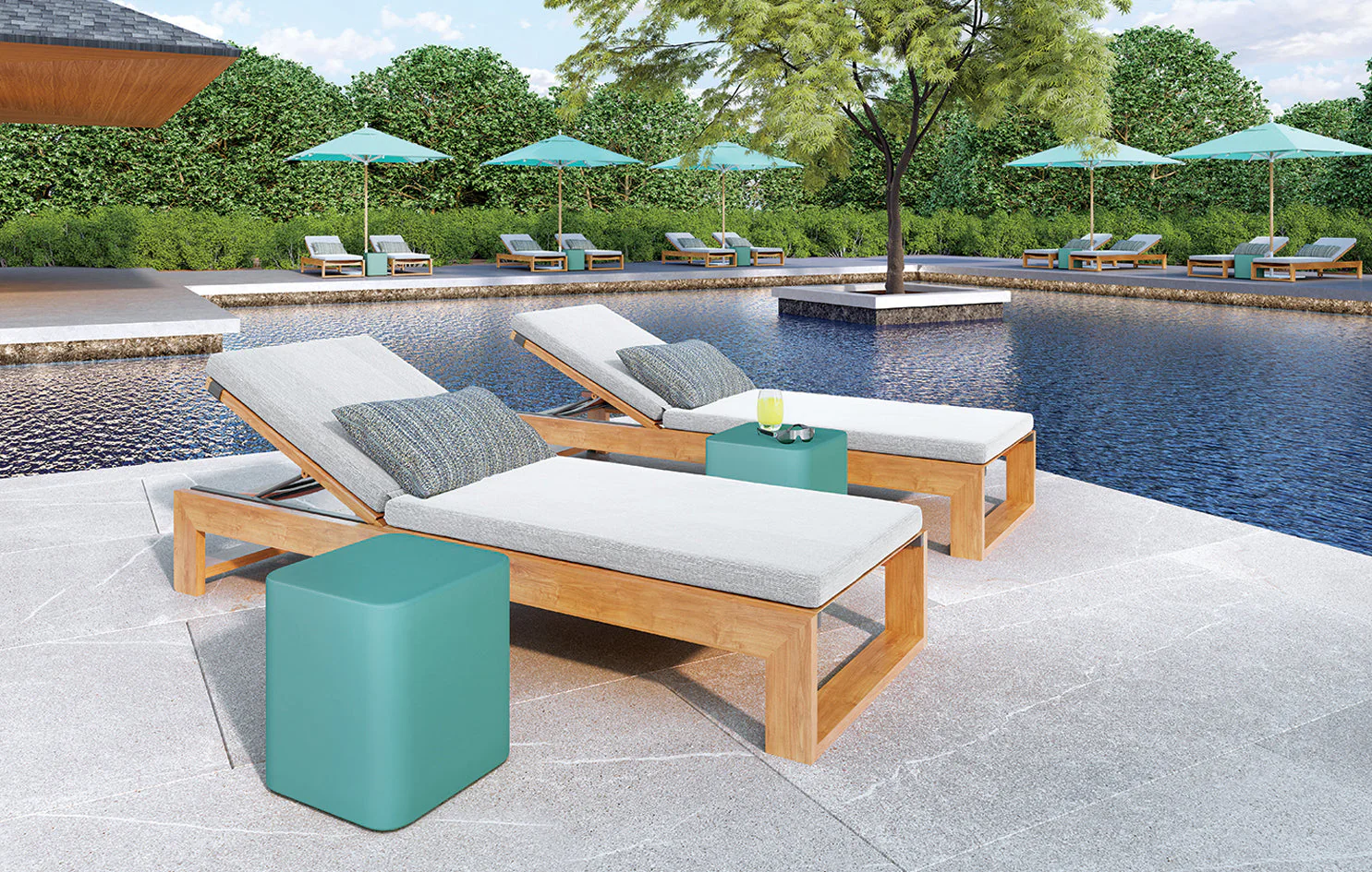 JANUS et Cie Cube Side Table 7 JANUS et Cie Cube Side Table
