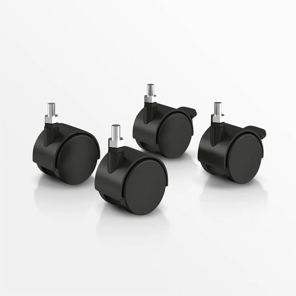 Upside Sit-to-Stand Desk Caster Kit