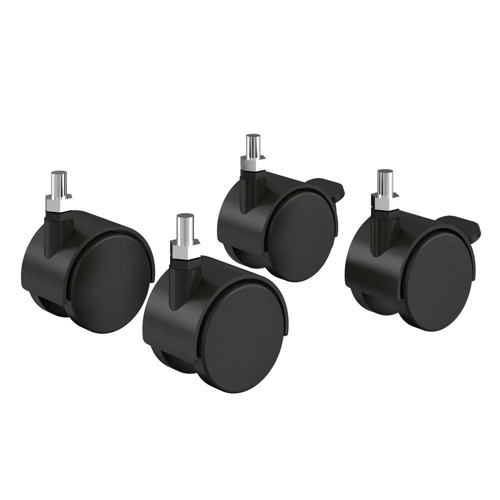 Upside Sit-to-Stand Desk Caster Kit 2 Upside Sit-to-Stand Desk Caster Kit